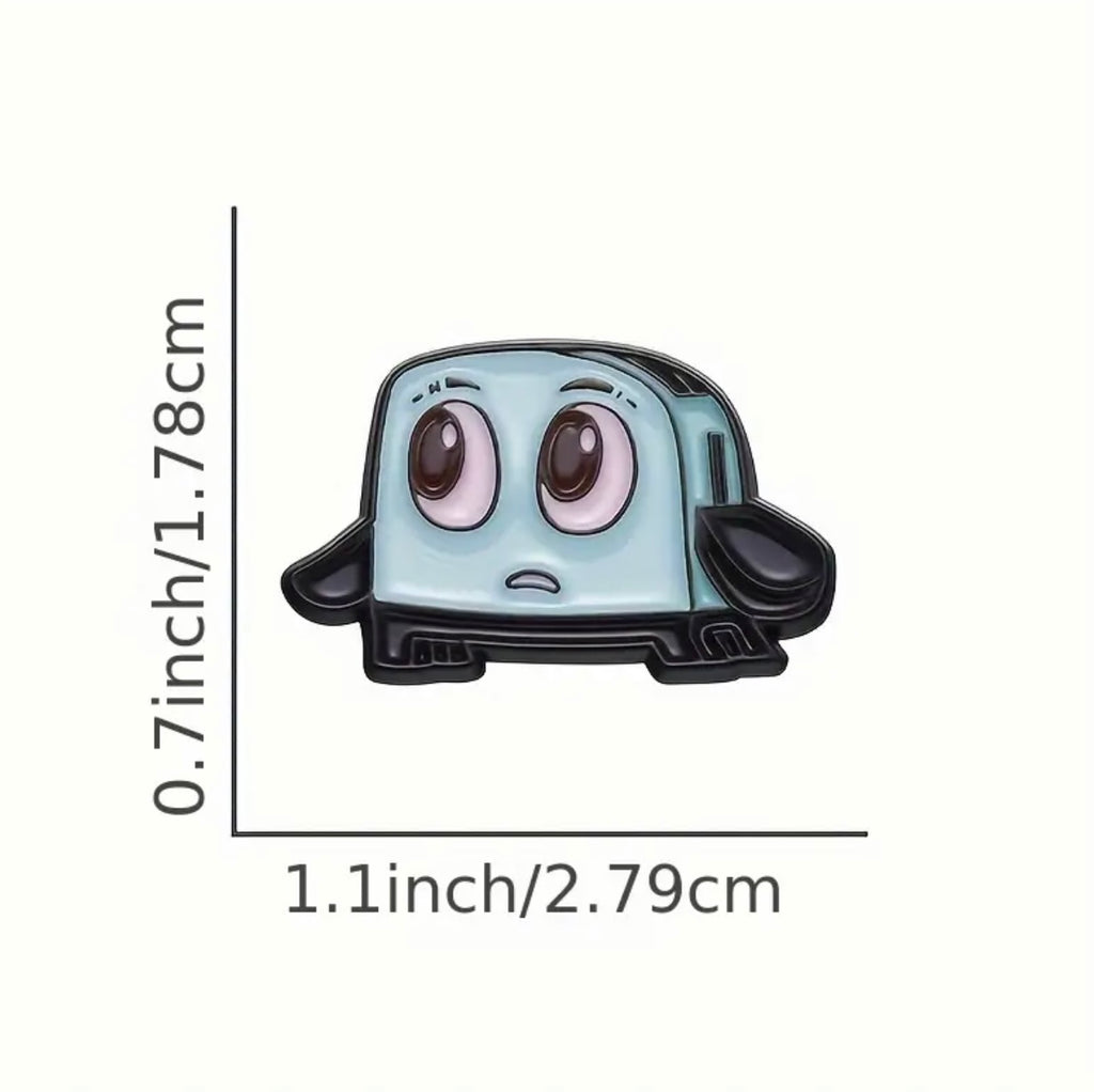 The brave Little, toaster enamel pin ￼ - Enchantments Co.