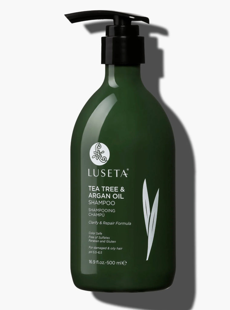 Luseta tea tree and argon oil shampoo - Enchantments Co.