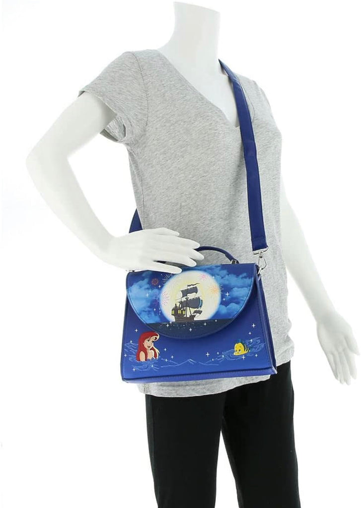 Loungefly The Little Mermaid Ariel Fireworks Crossbody Bag - Enchantments Co.