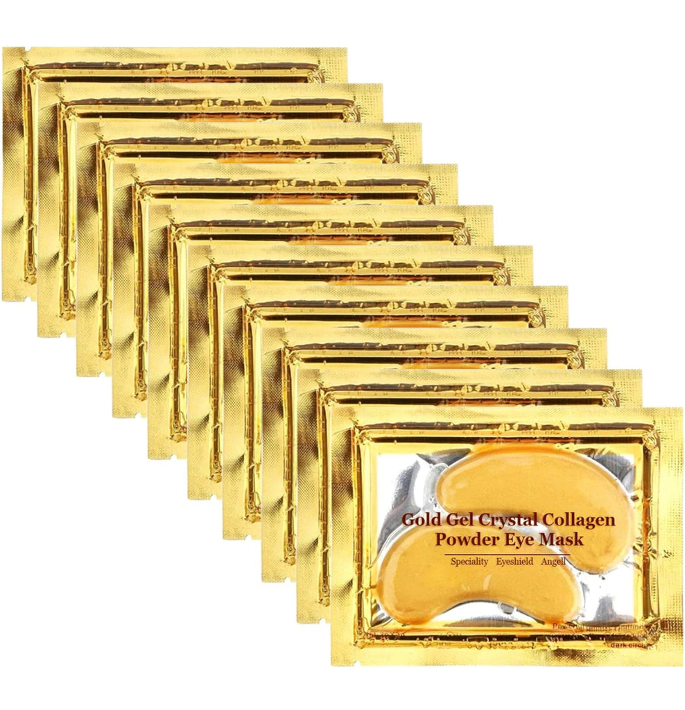 Adofect Under Eye Patch -Reduce Eye Bags -24K Gold Eye Mask Collagen Under Eye Gel Pads for Puffiness and Dark Circle, Wrinkle, Revitalize and Refresh Your Skin - Enchantments Co.