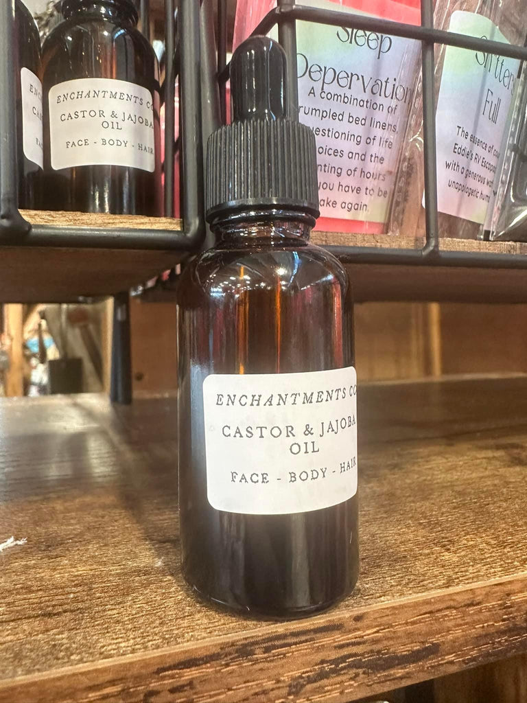 Castor Oil and Jojoba Oil with Lavender Essential Oils - Enchantments Co.