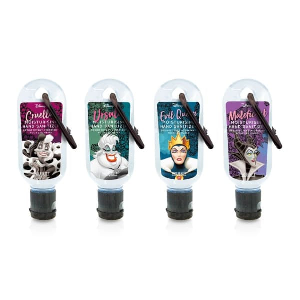 Mad Beauty Disney Villains Hand Sanitizer - Ursula, Evil, Queen, Maleficent, Cruella - Enchantments Co.