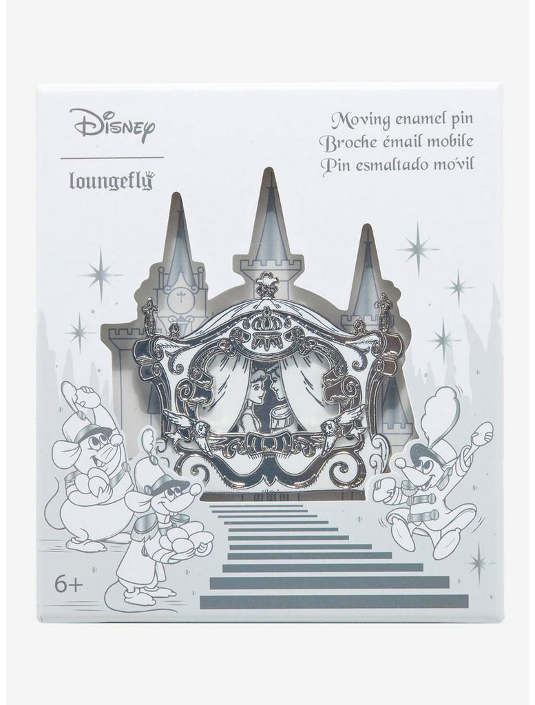 Loungefly Disney Cinderella Carriage Enamel Pin Limited edition - Enchantments Co.