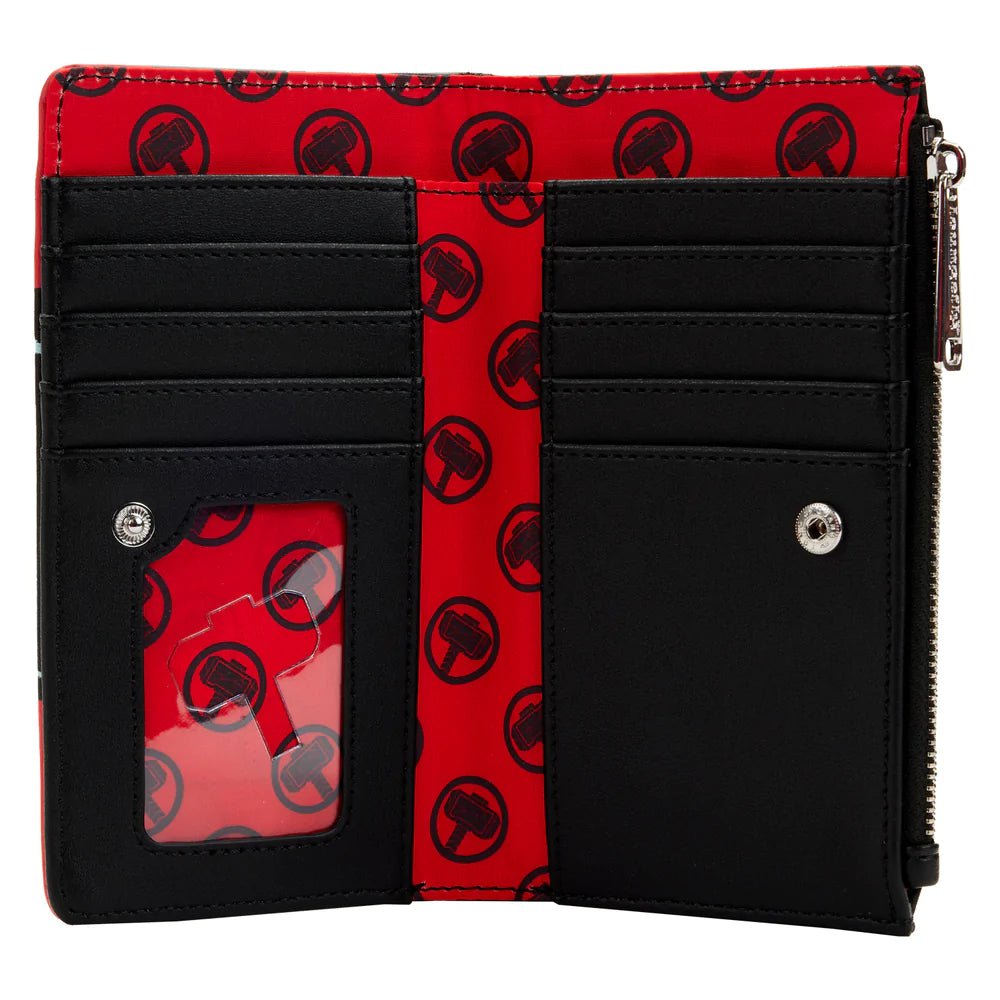 Loungefly Wallet Loungefly Marvel Thor: Love and Thunder Glow in the Dark Cosplay Flap Wallet
