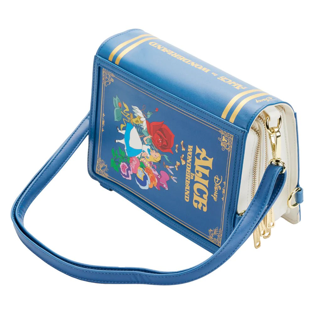 Loungefly Disney Alice In Wonderland Classic Book Convertible Backpack-Backpack-NicholeMadison-Nichole Madison Boutique - Morgantown, Indiana