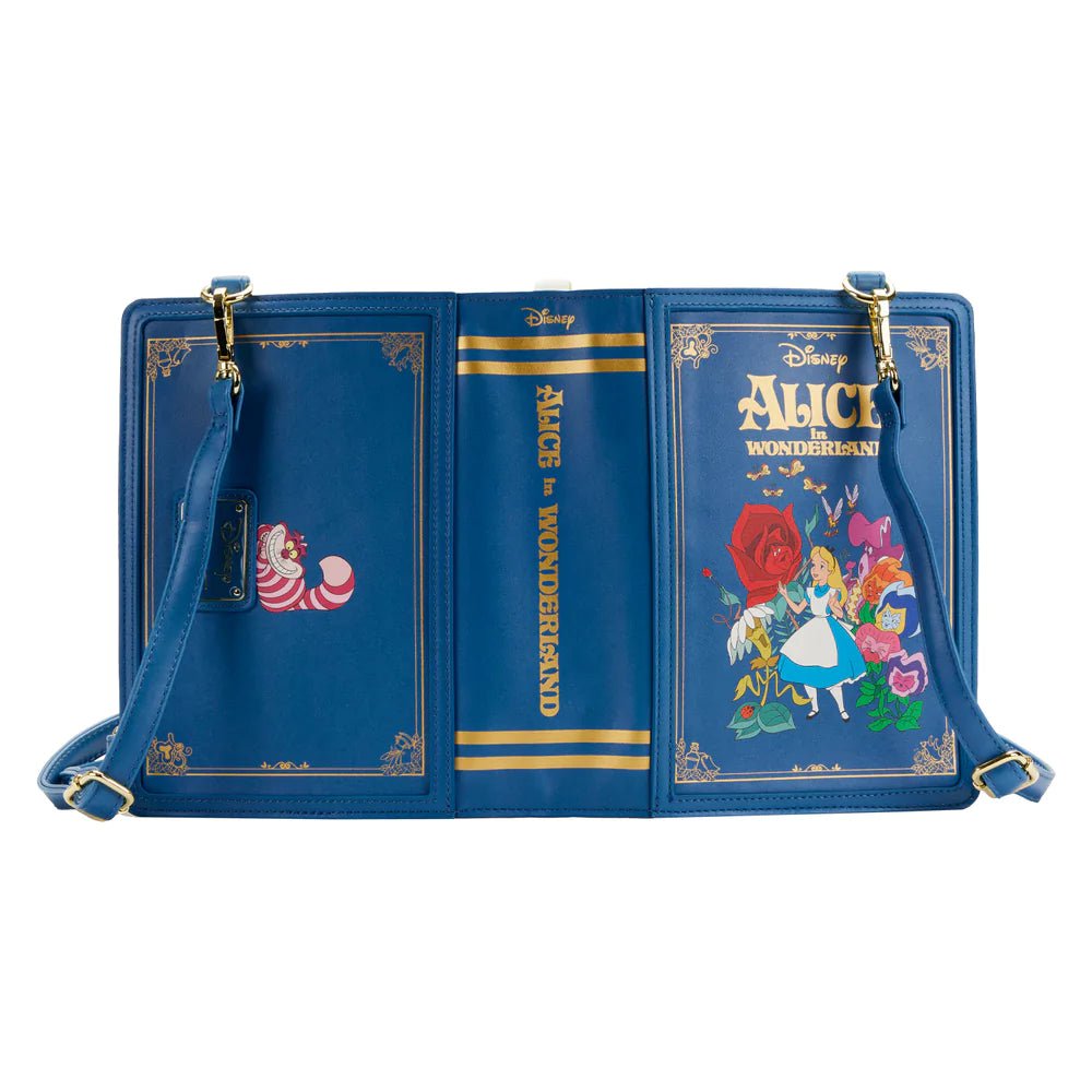 Loungefly Disney Alice In Wonderland Classic Book Convertible Backpack-Backpack-NicholeMadison-Nichole Madison Boutique - Morgantown, Indiana