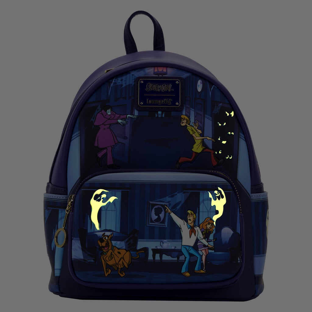 Loungefly Scooby Doo Monster Chase Mini Backpack-Backpack-NicholeMadison-Nichole Madison Boutique - Morgantown, Indiana