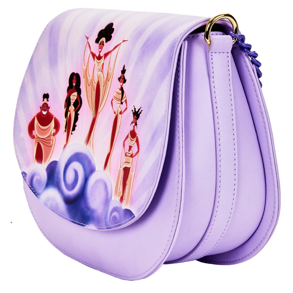 Loungefly Disney Hercules Muses Clouds Crossbody Bag-Crossbody-NicholeMadison-Nichole Madison Boutique - Morgantown, Indiana