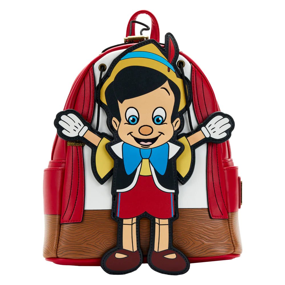 Loungefly Disney Pinocchio Marionette Mini Backpack-Backpack-NicholeMadison-Nichole Madison Boutique - Morgantown, Indiana