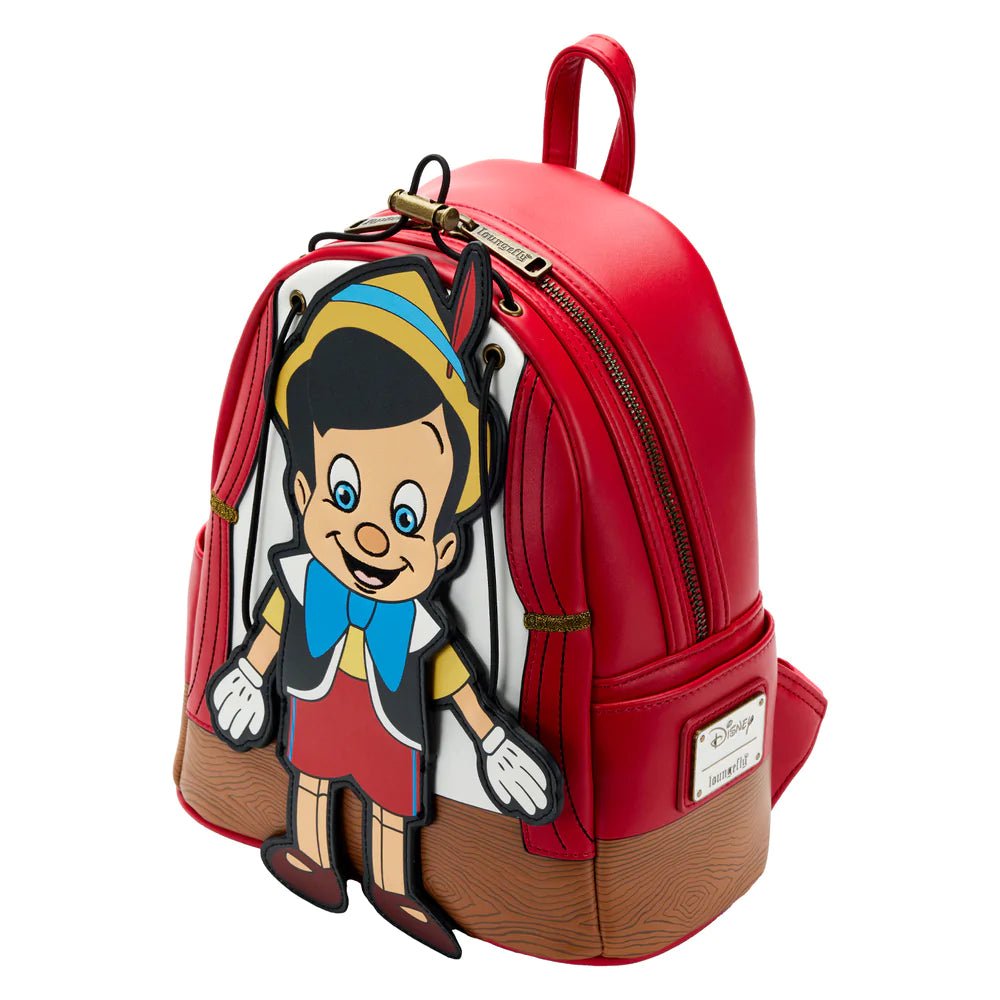 Loungefly Disney Pinocchio Marionette Mini Backpack-Backpack-NicholeMadison-Nichole Madison Boutique - Morgantown, Indiana