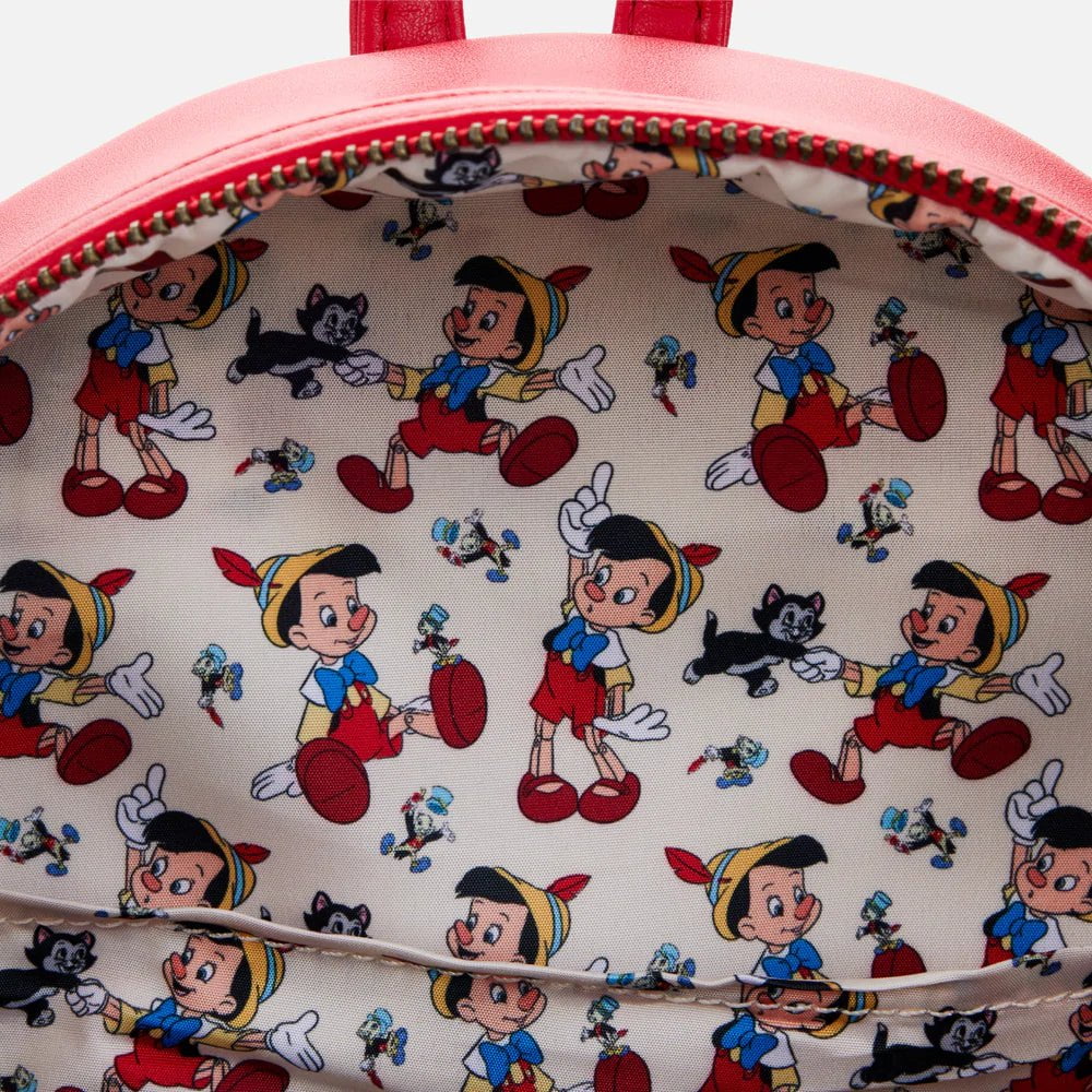 Loungefly Disney Pinocchio Marionette Mini Backpack-Backpack-NicholeMadison-Nichole Madison Boutique - Morgantown, Indiana