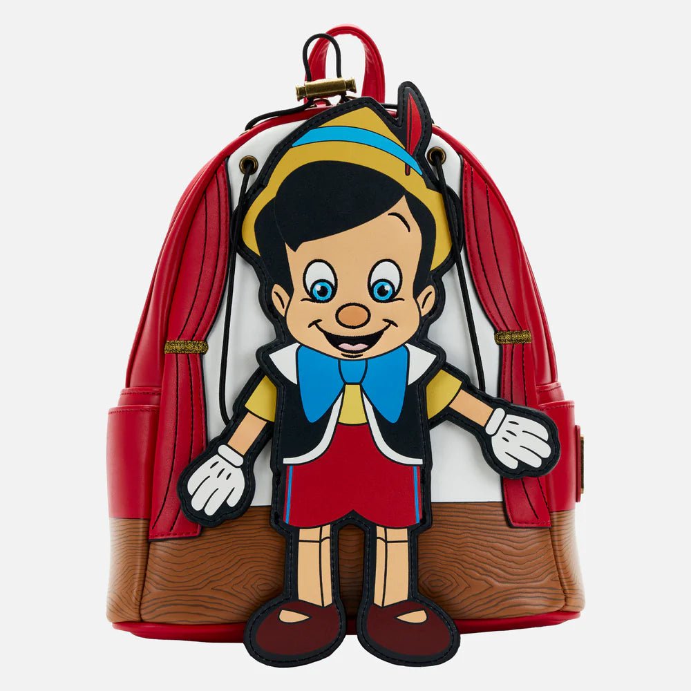 Loungefly Disney Pinocchio Marionette Mini Backpack-Backpack-NicholeMadison-Nichole Madison Boutique - Morgantown, Indiana