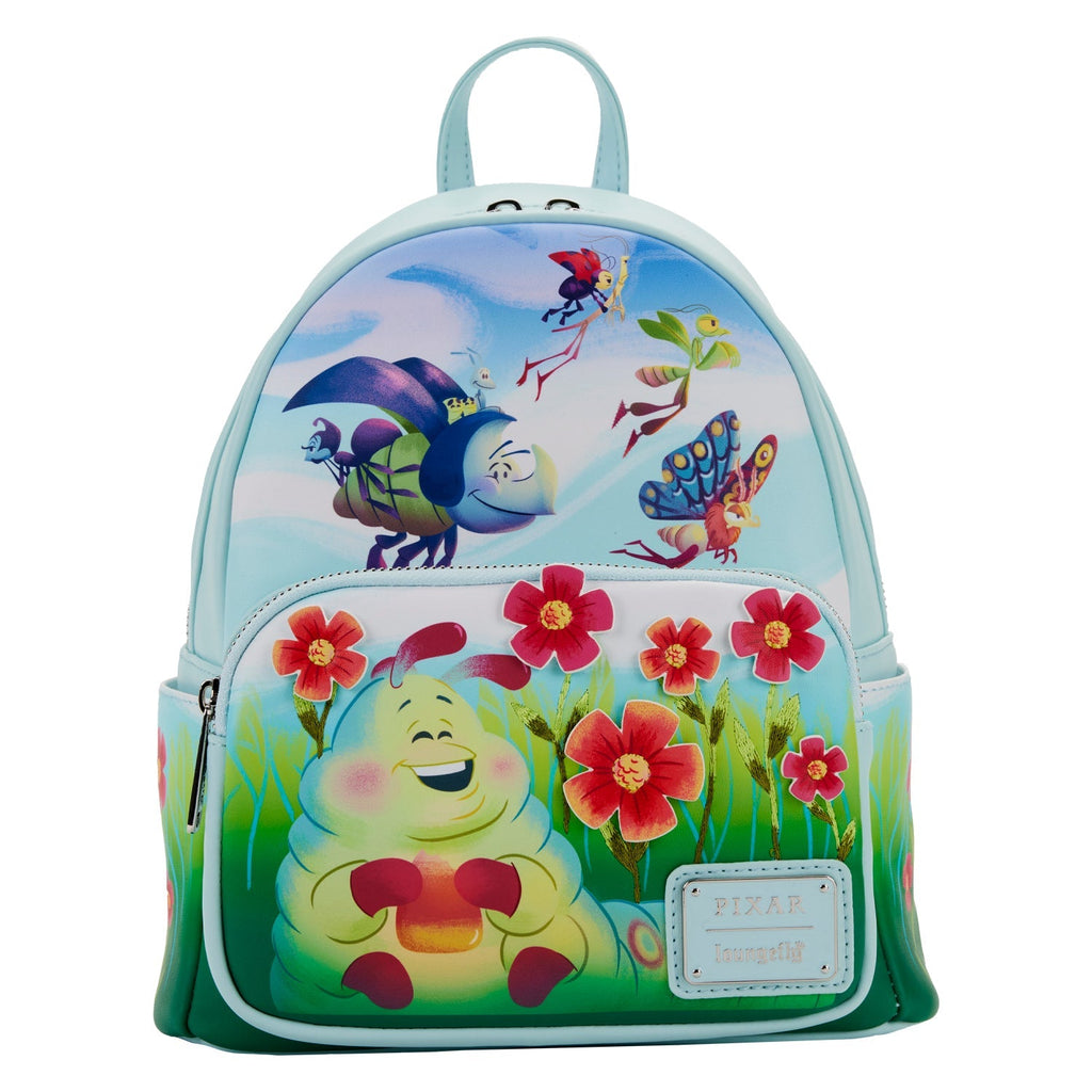 Loungefly Pixar A Bugs Life Earth Day Mini Backpack-Backpack-NicholeMadison-Nichole Madison Boutique - Morgantown, Indiana