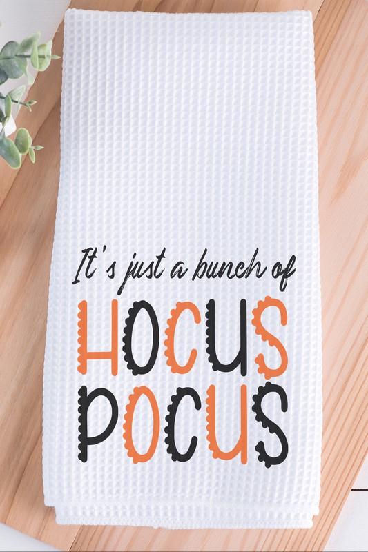 It's A Bunch of Hocus Pocus Hand Towel-NicholeMadison-Nichole Madison Boutique - Morgantown, Indiana