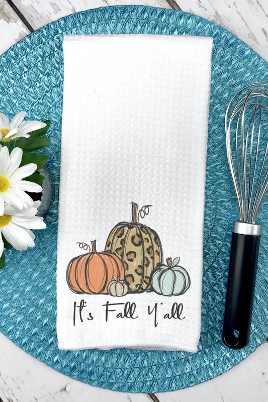 It's Fall Y'all Hand Towel-NicholeMadison-Nichole Madison Boutique - Morgantown, Indiana