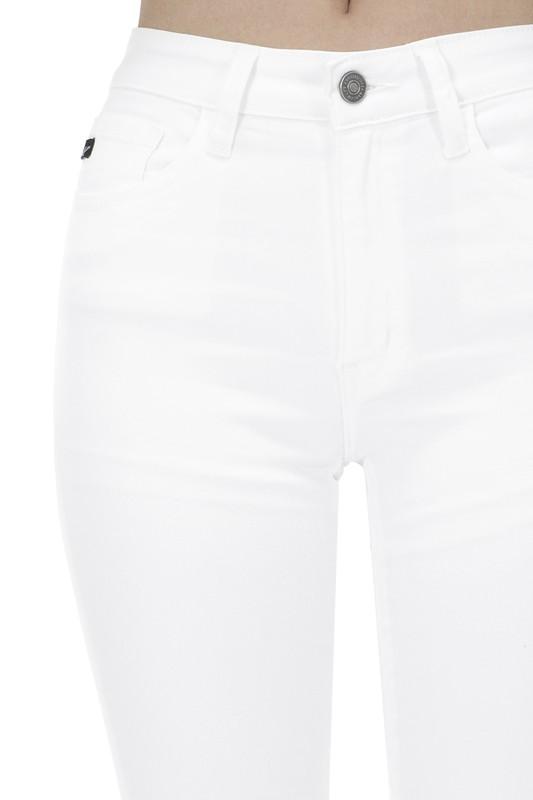 Kancan White High Rise Super Skinny Jegging-Denim-NicholeMadison-Nichole Madison Boutique - Morgantown, Indiana