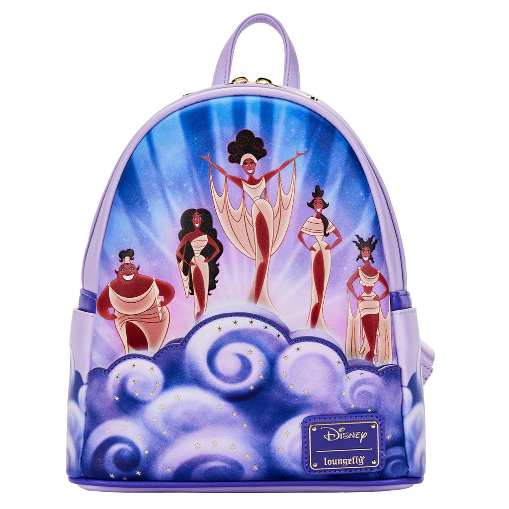 Loungefly Disney Hercules Muses Clouds Mini Backpack-Backpack-NicholeMadison-Nichole Madison Boutique - Morgantown, Indiana