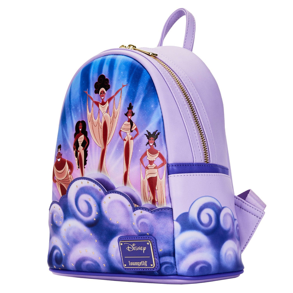 Loungefly Disney Hercules Muses Clouds Mini Backpack-Backpack-NicholeMadison-Nichole Madison Boutique - Morgantown, Indiana