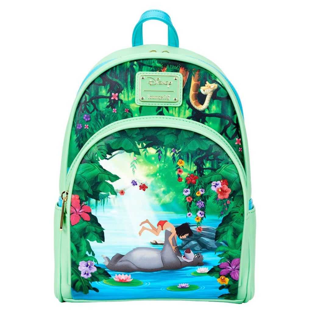 Loungefly Disney Jungle Book Bare Neccesities Mini Backpack-Backpack-NicholeMadison-Nichole Madison Boutique - Morgantown, Indiana