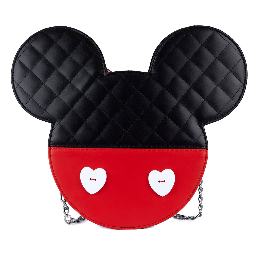 Loungefly Disney Mickey and Minnie Valentines Reversible Crossbody-Crossbody-NicholeMadison-Nichole Madison Boutique - Morgantown, Indiana