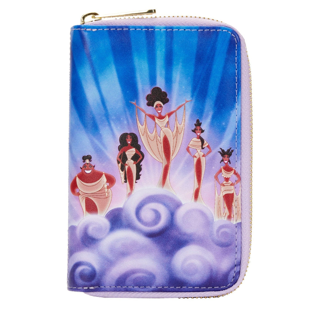 Loungefly Hercules Muses Clouds Zip Around Wallet-Wallet-NicholeMadison-Nichole Madison Boutique - Morgantown, Indiana