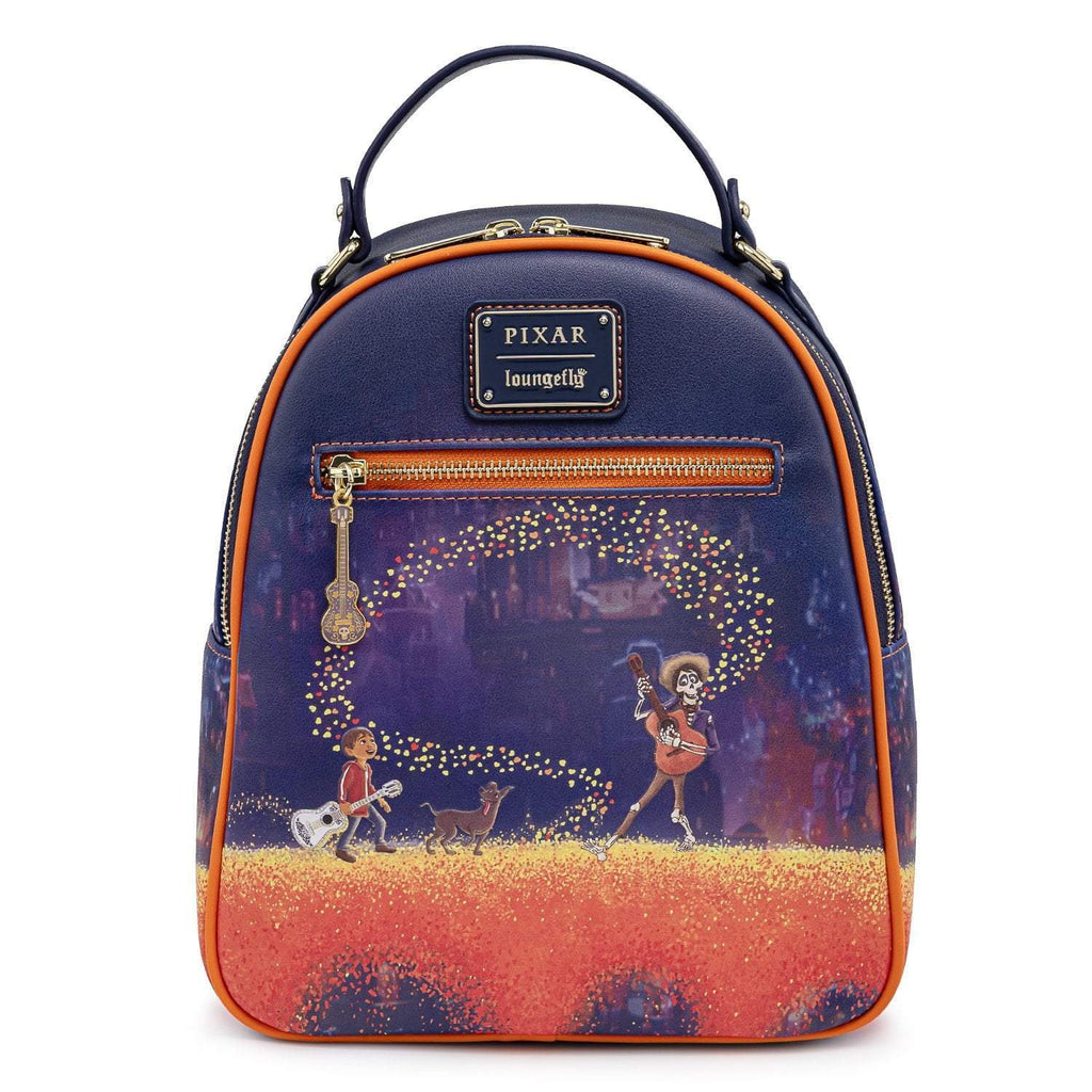 Loungefly Pixar Coco Marigold Bridge Mini Backpack-Backpack-NicholeMadison-Nichole Madison Boutique - Morgantown, Indiana