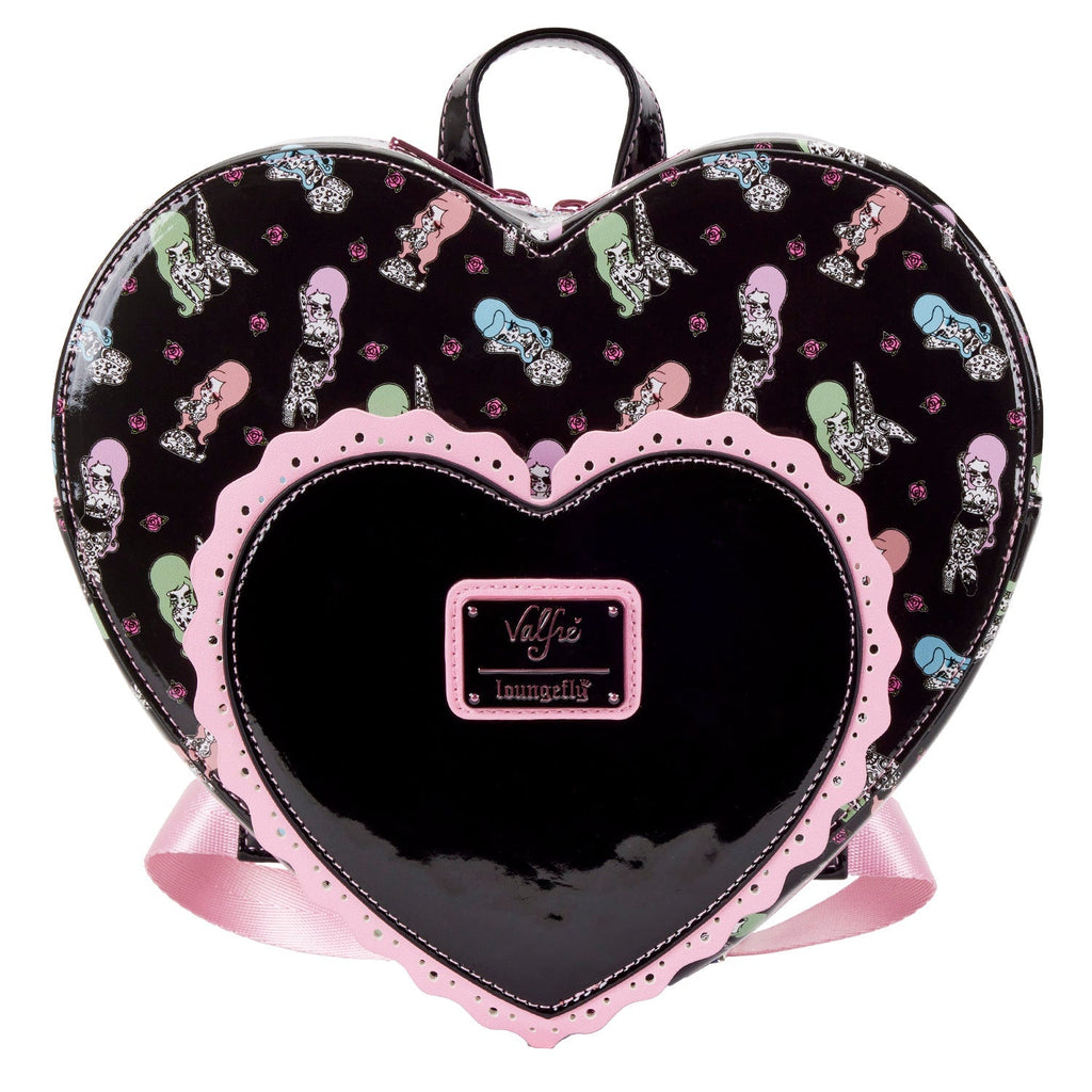 Loungefly Valfre Double Heart Mini Backpack-Backpack-NicholeMadison-Nichole Madison Boutique - Morgantown, Indiana