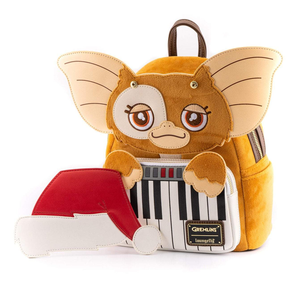 Loungefly Gremlins Gizmo Holiday Cosplay with Removable Hat Minibackpack-Backpack-NicholeMadison-Nichole Madison Boutique - Morgantown, Indiana