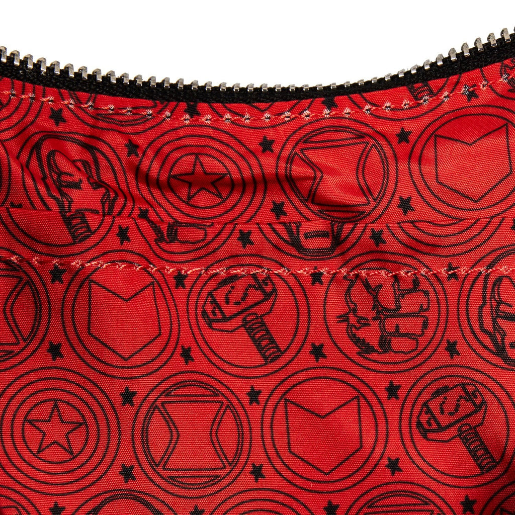 Loungefly Marvel Avengers Tattoo Shoulder Bag-Shoulder Bag-NicholeMadison-Nichole Madison Boutique - Morgantown, Indiana