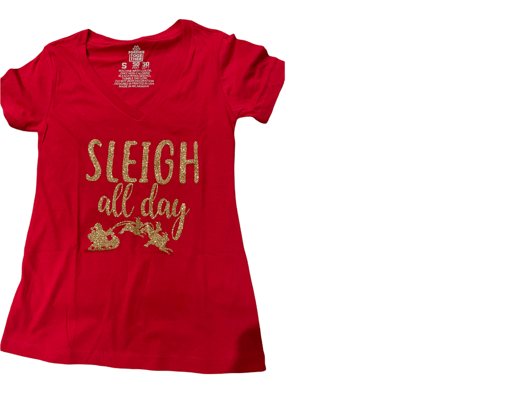 Sleigh All Day-Red-NicholeMadison-Nichole Madison Boutique - Morgantown, Indiana