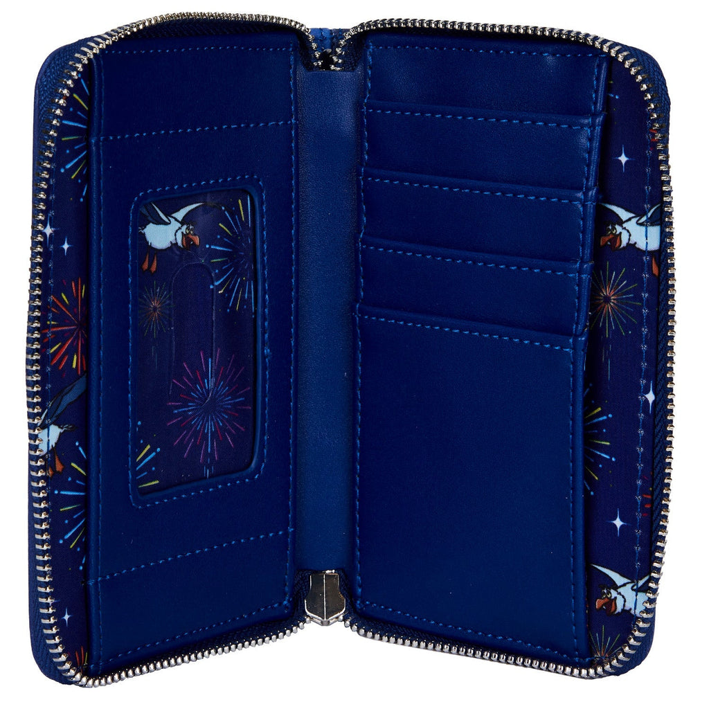 Loungefly Disney The Little Mermaid Ariel Fireworks Zip Around Wallet-Wallet-NicholeMadison-Nichole Madison Boutique - Morgantown, Indiana